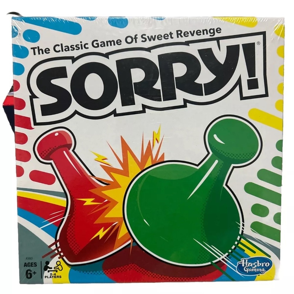 Sorry Board Game New !